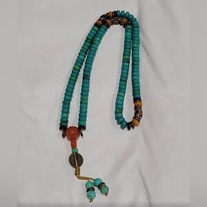Turquoise Beaded Necklace
